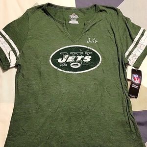 COPY - NWT! Womens NY Jets short sleeve tee